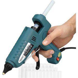 Hot Glue Gun, Hot Glue Gun Kit, 100 Watt Hot Glue Gun with 30 Hot Glue Sticks